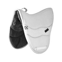 Tapis d’endurance Techno Tora Bora Techno/Sympa polaire haute densité Burioni Blanc