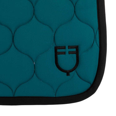 Tapis de saut en tissu technique matelassé Equestro Tapis de saut en tissu technique matelassé Equestro
