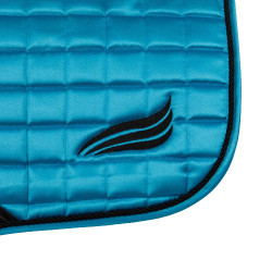 Tapis de selle de saut en satin Supreme Bleu