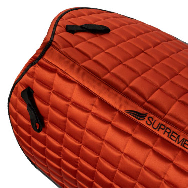 Tapis de selle de saut en satin Supreme Orange