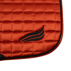 Tapis de selle de saut en satin Supreme Orange