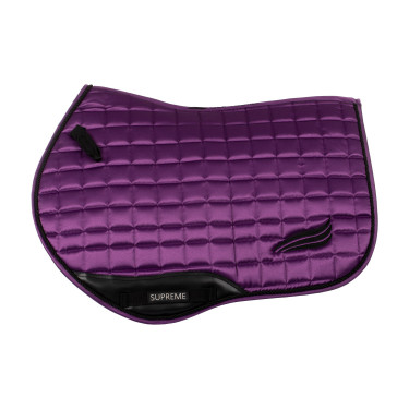 Tapis de selle de saut en satin Supreme Violet