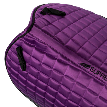 Tapis de selle de saut en satin Supreme Violet