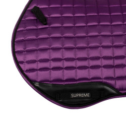 Tapis de selle de saut en satin Supreme Violet