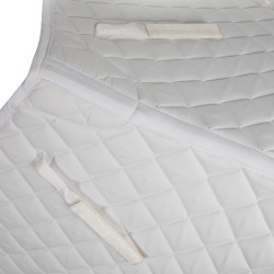 Tapis de selle Derby classic Blanc Tapis de selle Derby classic Blanc