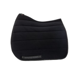 Tapis de selle DS CW-CS matelassé louvre et bambou Acavallo Noir Tapis de selle DS CW-CS matelassé louvre et bambou Acavallo Noir
