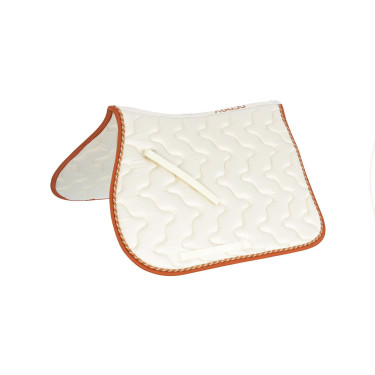 Tapis de selle poney Derby Crème / multicouleur / orange Beige Tapis de selle poney Derby Crème / multicouleur / orange Beige