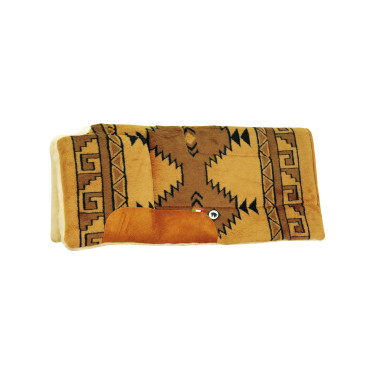 Tapis de selle western en polaire avec rembourrage intégré Burioni Tapis de selle western en polaire avec rembourrage intégré Burioni