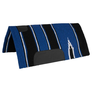 Tapis Navajo avec patch en cuir Tapis Navajo avec patch en cuir