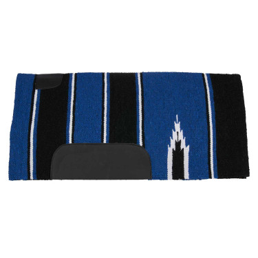 Tapis Navajo avec patch en cuir Tapis Navajo avec patch en cuir