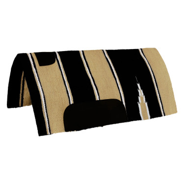 Tapis Navajo avec patch en cuir Tapis Navajo avec patch en cuir