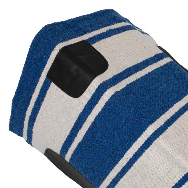 Tapis Navajo avec patch en cuir LTF Motifs Tapis Navajo avec patch en cuir LTF Motifs