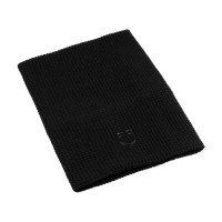 Tour de cou en laine unisexe Equestro Noir Tour de cou en laine unisexe Equestro Noir