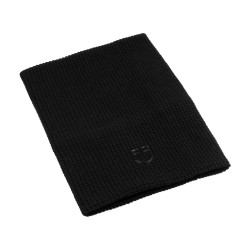 Tour de cou en laine unisexe Equestro Noir Tour de cou en laine unisexe Equestro Noir