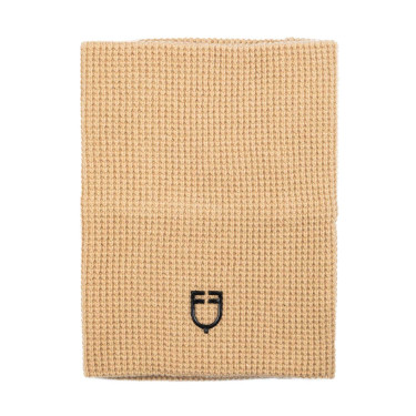 Tour de cou en laine unisexe Equestro Chameau Tour de cou en laine unisexe Equestro Chameau