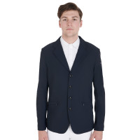 Veste de concours Equestro anatomique homme quatre boutons Marine