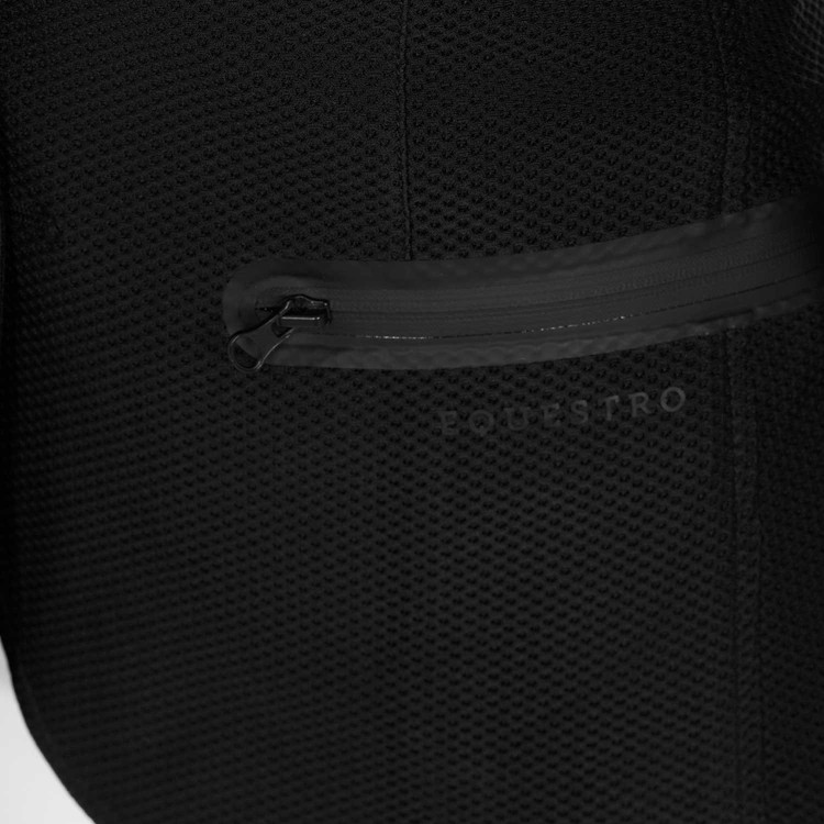 Veste de concours trois boutons fille en mesh Equestro Veste de concours trois boutons fille en mesh Equestro