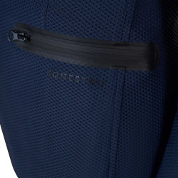 Veste de concours trois boutons fille en mesh Equestro Marine Bleu marine Veste de concours trois boutons fille en mesh Equestro Marine Bleu marine