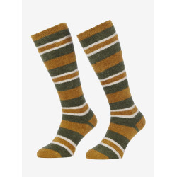 Chaussettes LeMieux Sabrina Stripe Fluffies