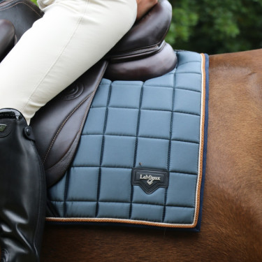 Tapis LeMieux Loire Classic Dressage Square Petrol Bleu