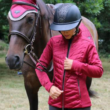 Veste LeMieux Dynamique Ember Bordeaux Veste LeMieux Dynamique Ember Bordeaux