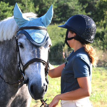Polo LeMieux Classique Petrol Bleu