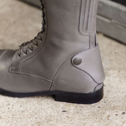 Bottes d'équitation Impérial Riding Olania Dressage Longue/Étroite Gris