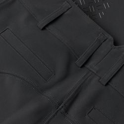 Pantalón con refuerzos corte recto para mujer Kingsland KLKira H-Shape Noir Pantalón con refuerzos corte recto para mujer Kingsland KLKira H-Shape Noir