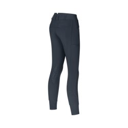 Pantalon à basanes coupe droite femme Kingsland KLKira H-Shape Marine Bleu marine