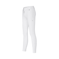 Pantalón con refuerzos corte recto para mujer Kingsland KLKira H-Shape Blanc