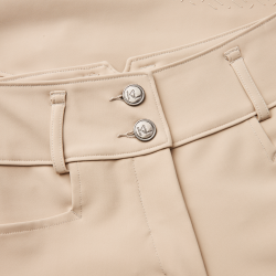 Pantalon à fond intégral coupe droite femme Kingsland KLKira H-Shape Beige pavé