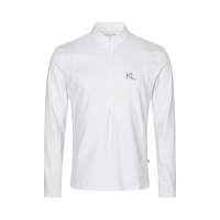 Polo de concours manches longues homme Kingsland KLVijana Blanc