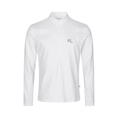 Polo de concours manches longues homme Kingsland KLVijana Blanc
