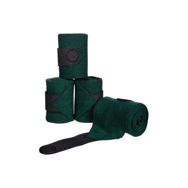 Bandages acryliques HKM Julie Vert foncé Bandages acryliques HKM Julie Vert foncé