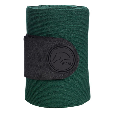 Bandages acryliques HKM Julie Vert foncé Bandages acryliques HKM Julie Vert foncé