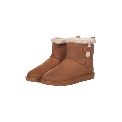 Bottes fourrées imperméables HKM Davos Legolin Camel