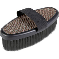 Brosse douce HKM avec strass Or rose