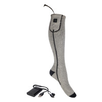 Chaussettes chauffantes HKM Keep Warm Style Gris / noir