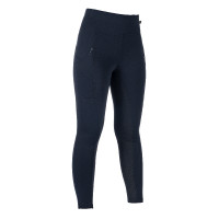 Legging HKM Cosy II Style fond 1/1 en silicone Bleu foncé Legging HKM Cosy II Style fond 1/1 en silicone Bleu foncé