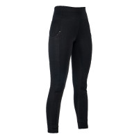 Legging HKM Cosy II Style fond 1/1 en silicone Noir