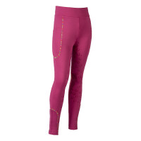 Legging HKM Polly fond 1/1 en silicone Magenta
