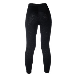 Legging HKM Tabea fond 1/1 en silicone Noir Legging HKM Tabea fond 1/1 en silicone Noir