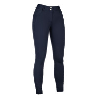 Pantalon HKM Ari taille moyenne basanes en silicone Bleu foncé Pantalon HKM Ari taille moyenne basanes en silicone Bleu foncé