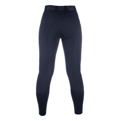 Pantalon HKM Ari taille moyenne basanes en silicone Bleu foncé