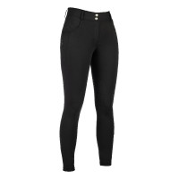 Pantalon HKM Ari taille moyenne basanes en silicone Noir