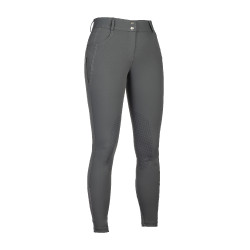 Pantalon HKM Ari taille moyenne basanes en silicone Gris Pantalon HKM Ari taille moyenne basanes en silicone Gris