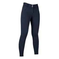 Pantalon HKM Ari taille moyenne fond 1/1 en silicone