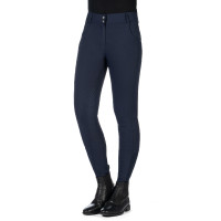 Pantalon HKM Ari taille moyenne fond 1/1 en silicone Bleu foncé Pantalon HKM Ari taille moyenne fond 1/1 en silicone Bleu foncé