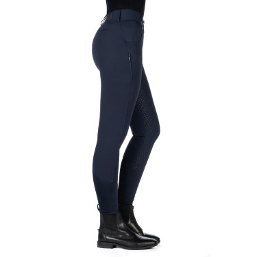 Pantalon HKM Ari taille moyenne fond 1/1 en silicone Pantalon HKM Ari taille moyenne fond 1/1 en silicone