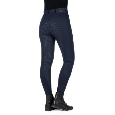 Pantalon HKM Ari taille moyenne fond 1/1 en silicone Pantalon HKM Ari taille moyenne fond 1/1 en silicone